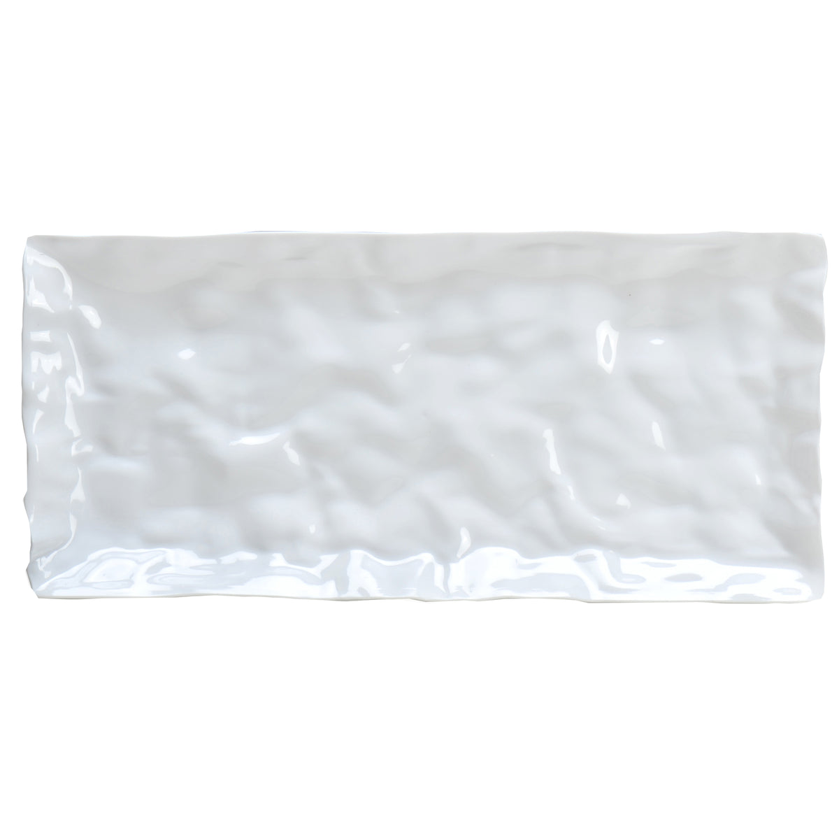 5" X 10.75" Rectangular Plate, White — Case of 25 (Item EMI-CP511.WH)