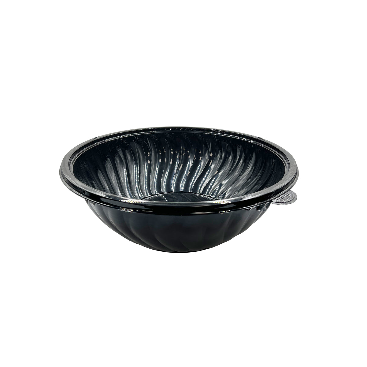 48 oz. Salad Bowl PET, Black — Case of 50 (Item EMI-PTB489.BK)