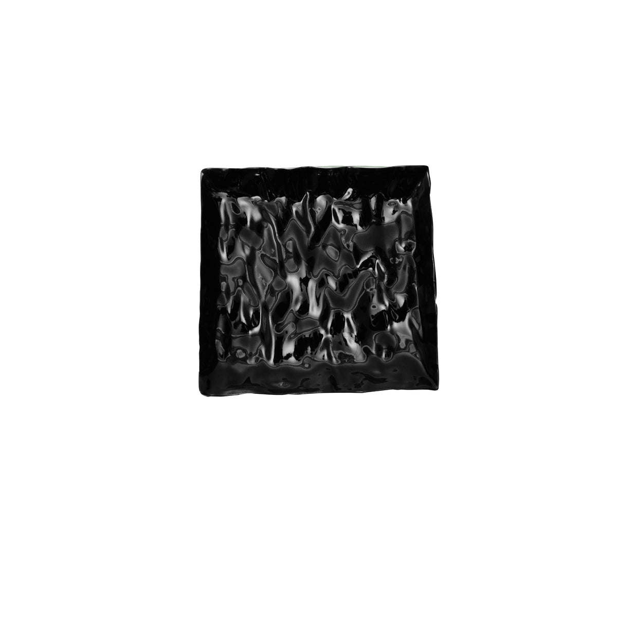 2.5" Mini Cocktail Plate, Black — Case of 120 (Item EMI-CP2.BK)