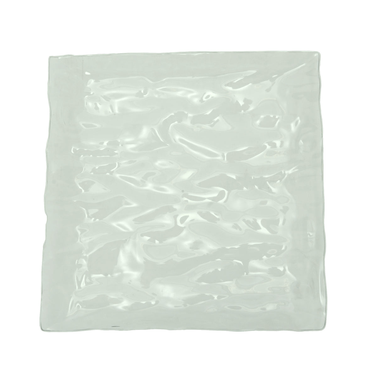 12" Square Tray, Green — Case of 25 (Item EMI-CP12.GRN)
