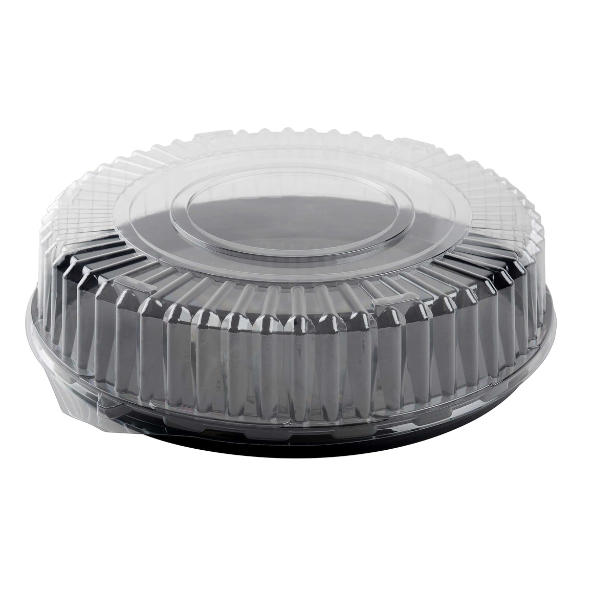 18" Dome Lid w/ Nesting Ring, Pete, Clear — Case of 50 (Item DD18.L)
