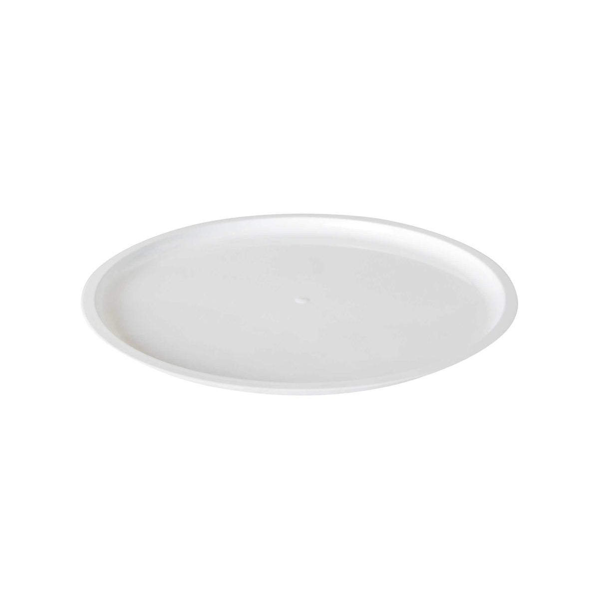 22" Heavy Round Platter, White — Case of 12 (Item P22000.WH)