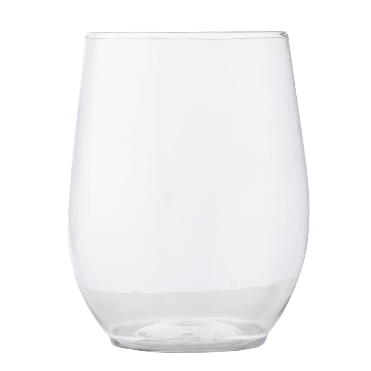 16 oz. Stemless Goblet, Clear — Case of 64 (Item 2716)