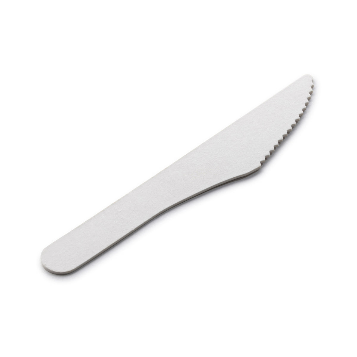 6" Knife Paper, Boxed, White — Case of 2000 (Item 44PCBK.WH)