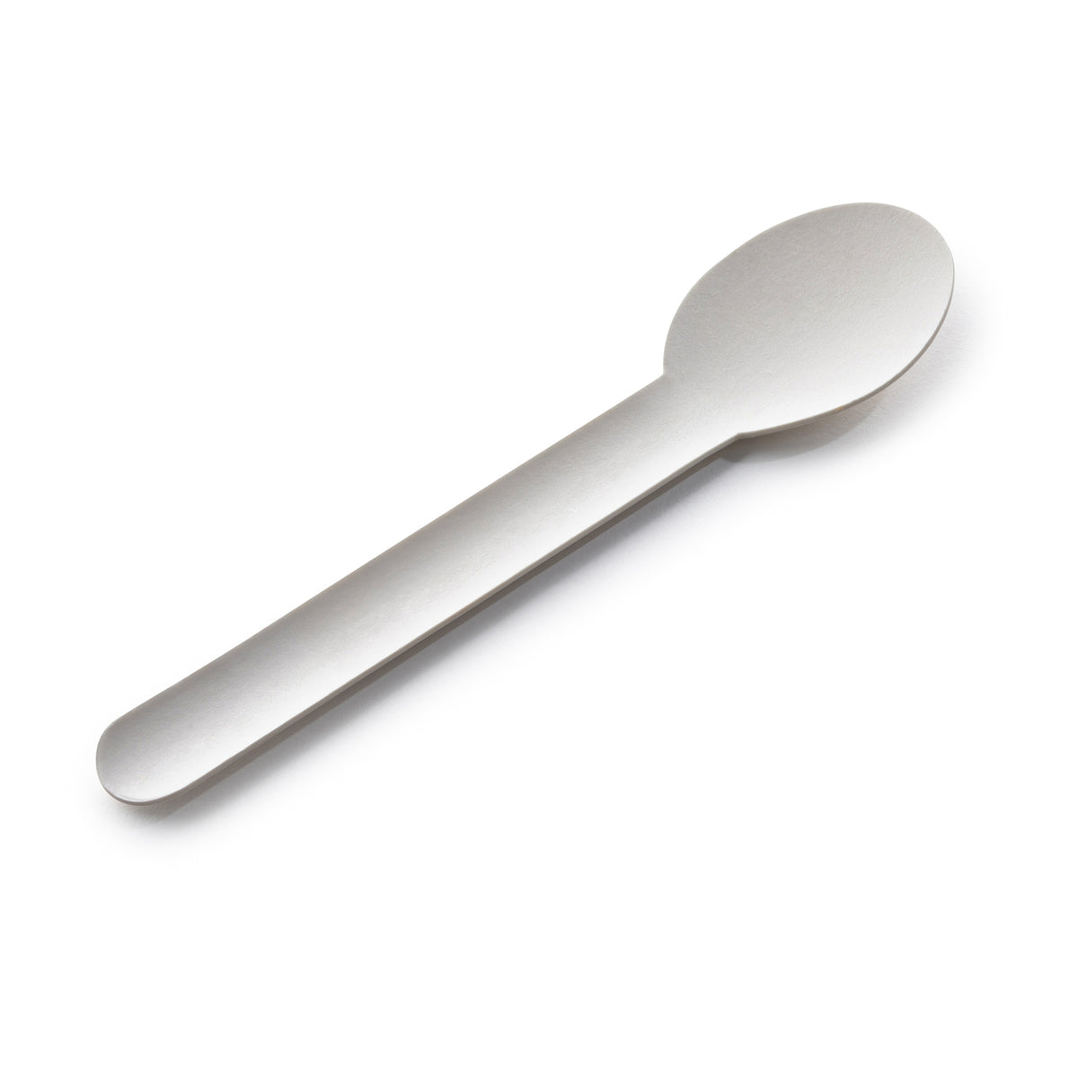 6" Spoon Paper, Boxed, White — Case of 2000 (Item 44PCBS.WH)