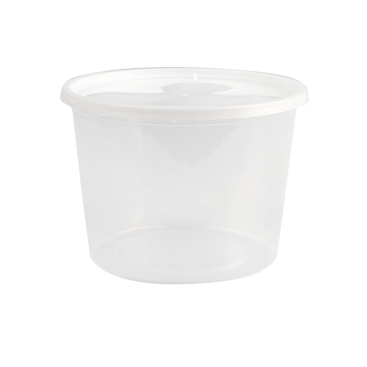 64 oz. Deli Container w/ Lid, PP & LDPE, Clear (Item 17CPDLC64)