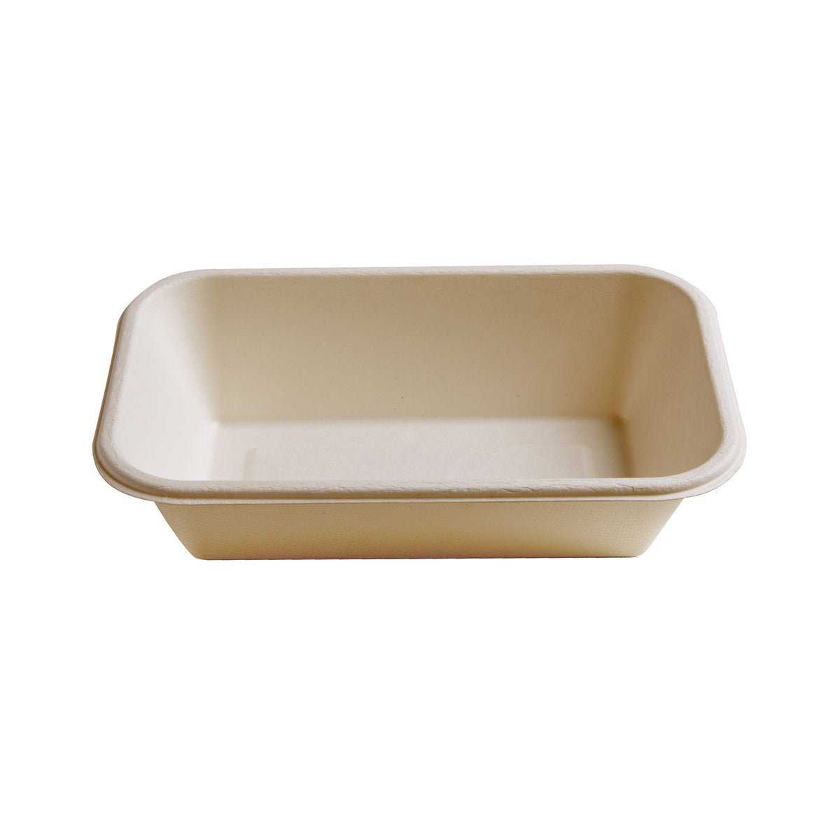 8.5" X 5.5" 32 oz. PLA Lined Rct Bowl - PFAS Free, Tan — Case of 300 (Item 43RCB32LN)