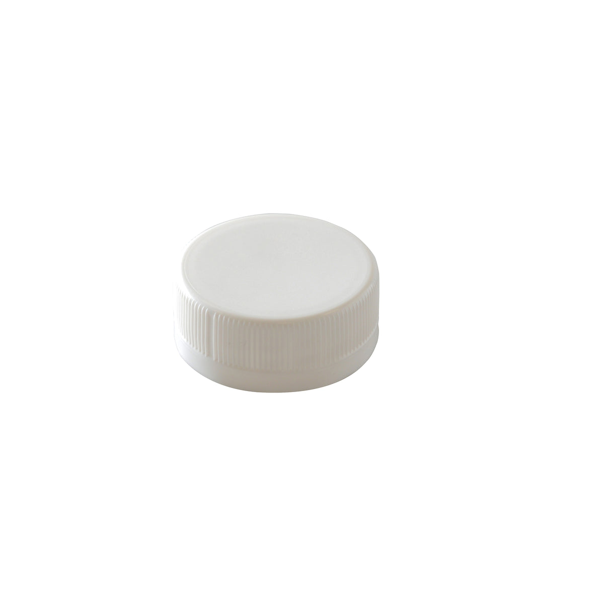 White Tamper-Evident Cap for Juice Bottles, White — Case of 500 (Item 3238BC.WH)