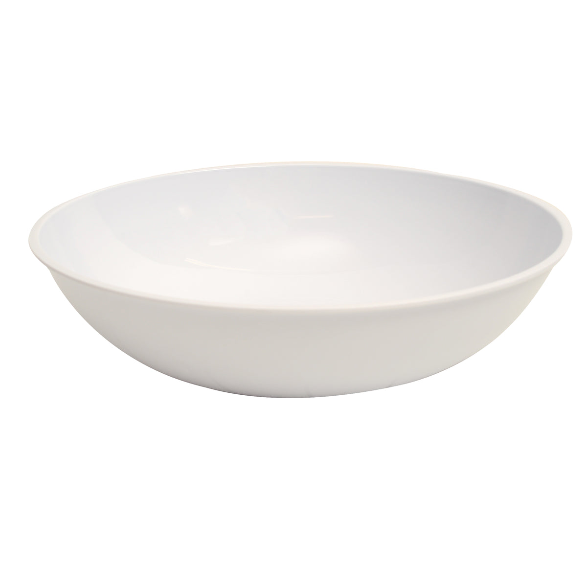 121 oz. Classic Round Bowl, White — Case of 24 (Item 35CRB121.WH)