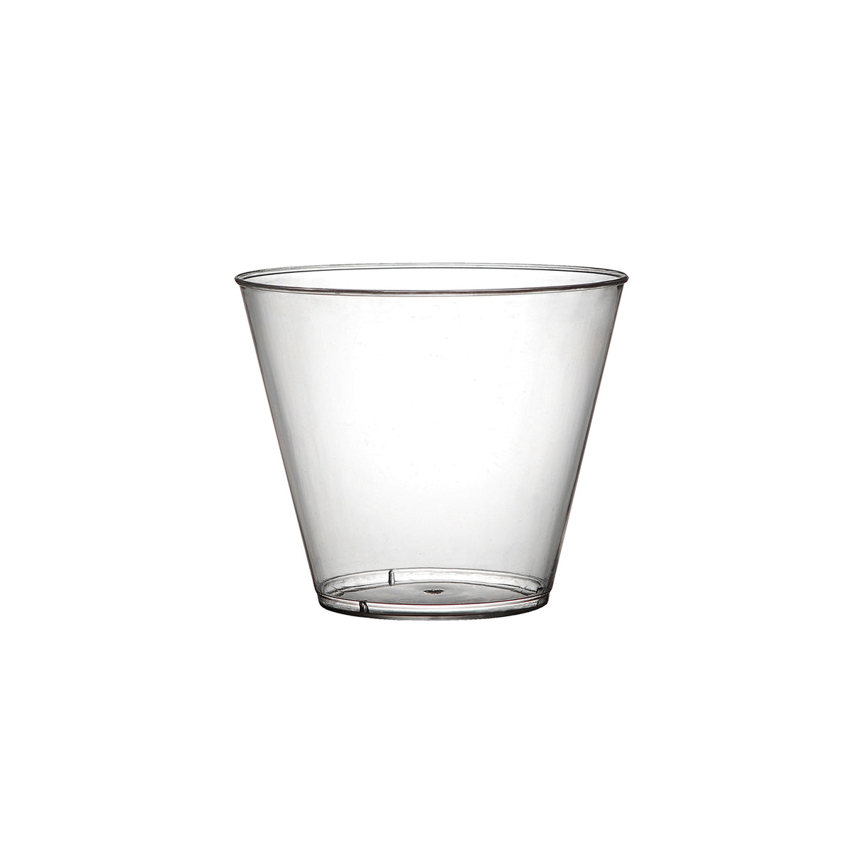 9 oz. Tumbler - Squat - Club Pack, Clear — Case of 400 (Item 21109100)