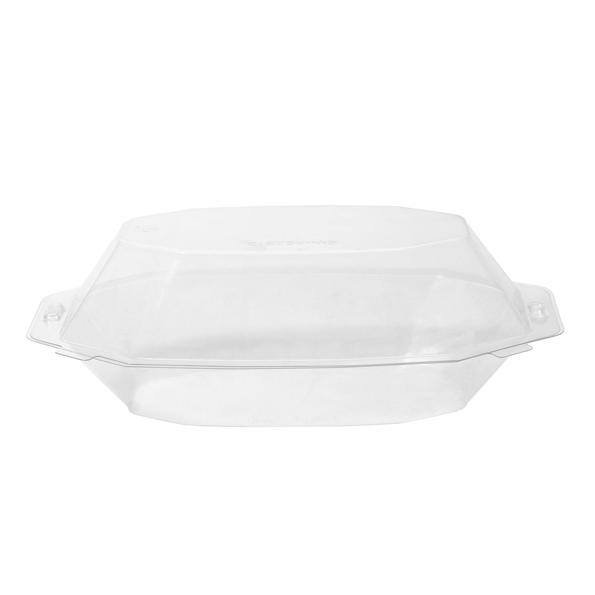 12 oz. Banana Boat Base/Lid, Clear — Case of 500 (Item 18BB12)