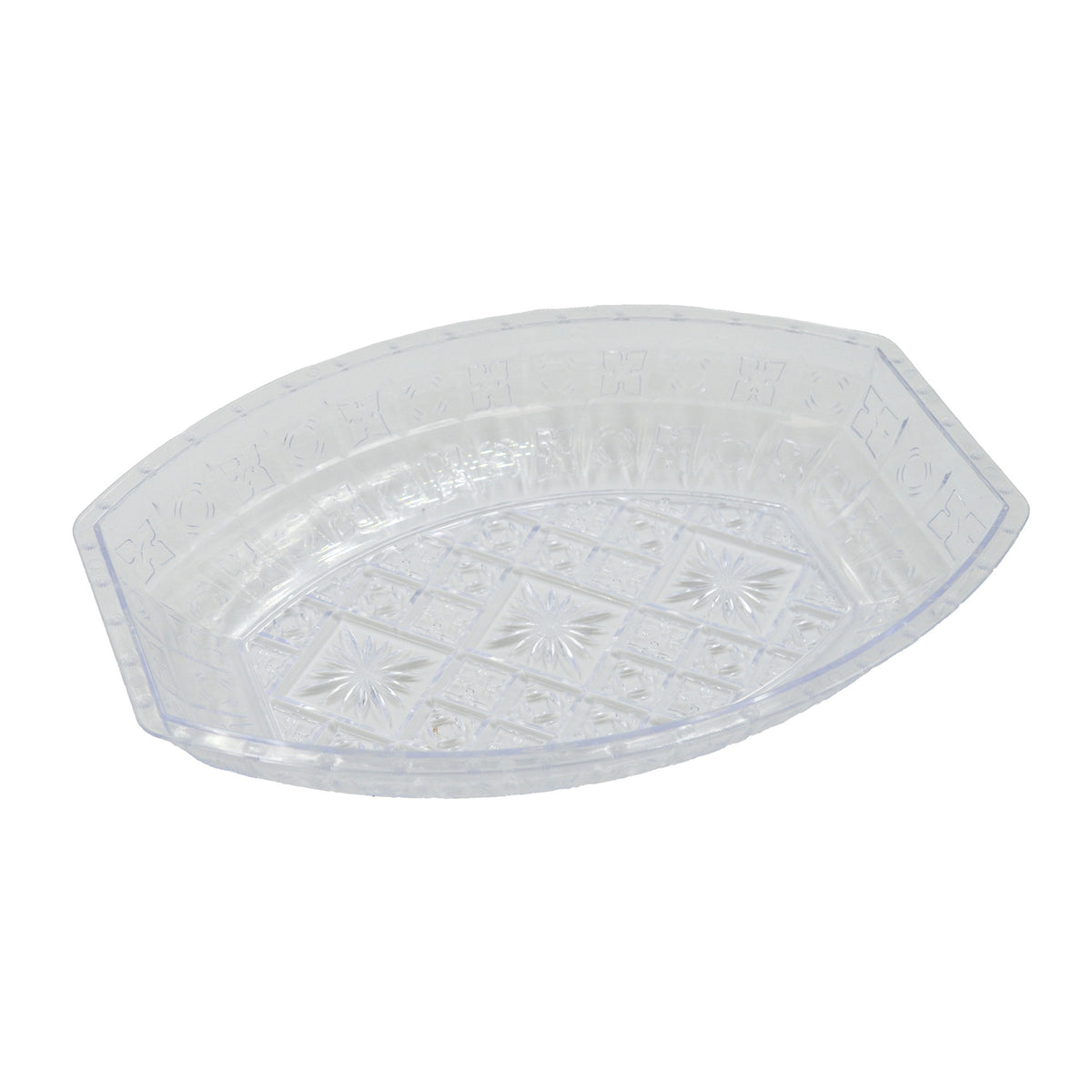 10" X 7.25" Crystal Bowl, Clear — Case of 24 (Item CC107.CL)