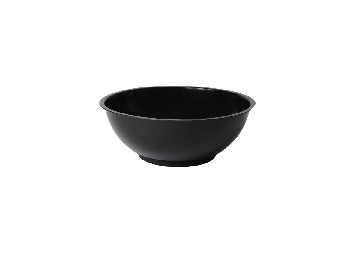 10" - 80 oz. High Pro Bowl, Polypro, Black (Fineline HPB10805PP.BK)