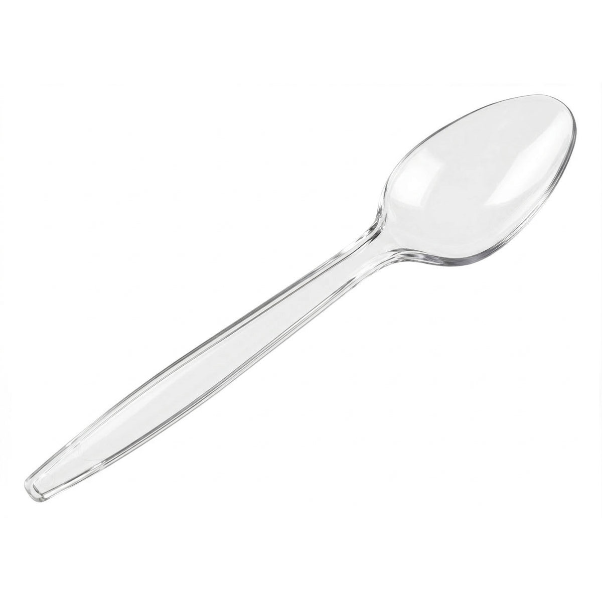 10.25" Serving Spoon, Clear — Case of 144 (Item U1025.CL)