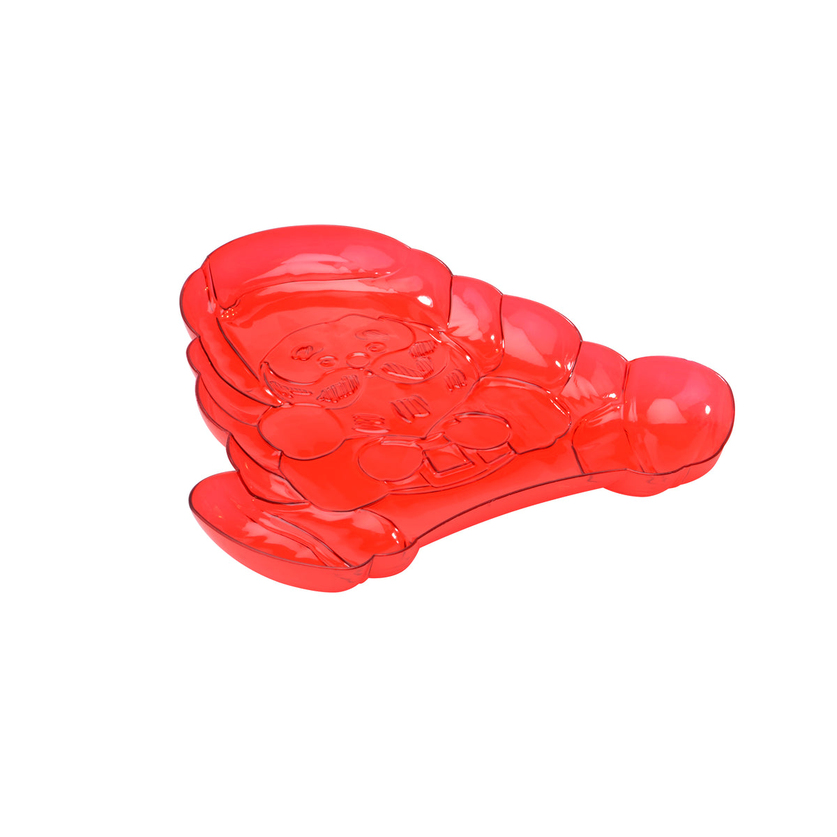Santa Platter, Red — Case of 24 (Item CSA730.RD)