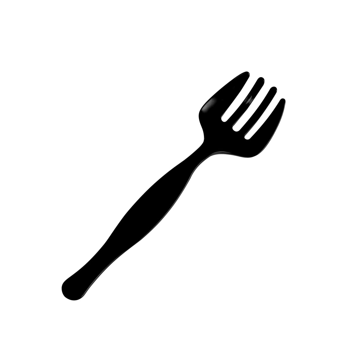 9" Serving Fork, Black — Case of 144 (Item U8250.BK)