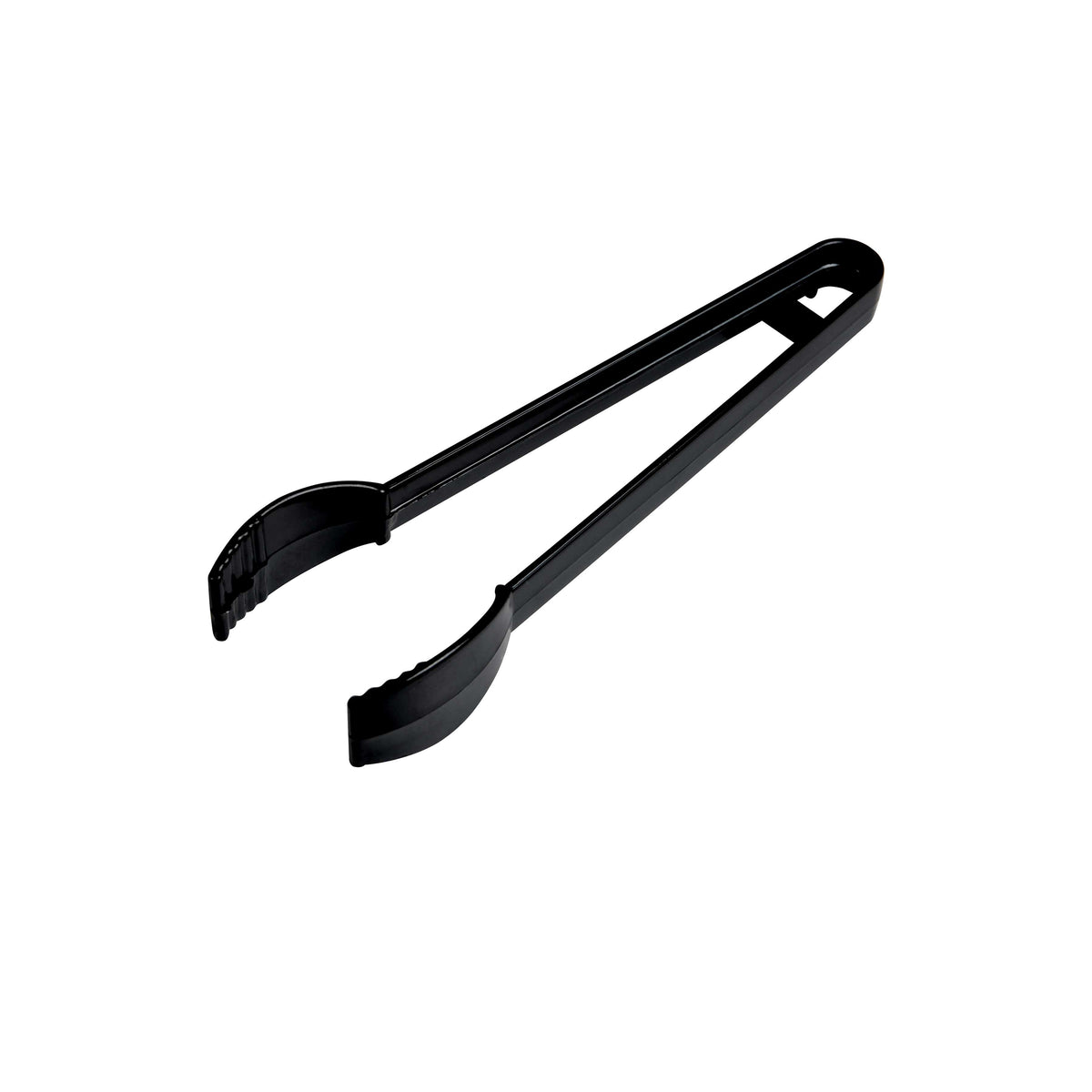 7" Serving Tong, Black (Fineline T9707.BK)