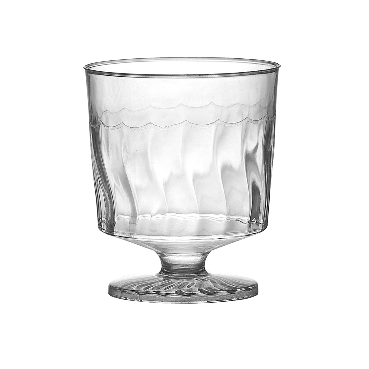 1 Piece 2 oz. Wine Glass, Clear (Fineline 2202)