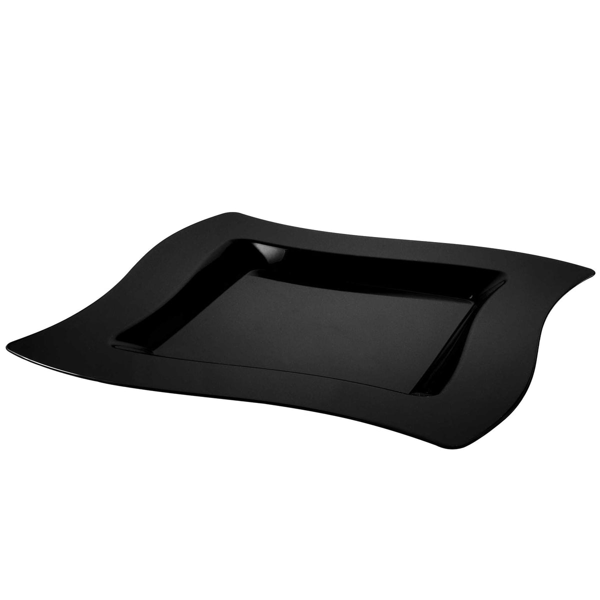 6.5" Dessert Plate, Black (Fineline 106-BK)