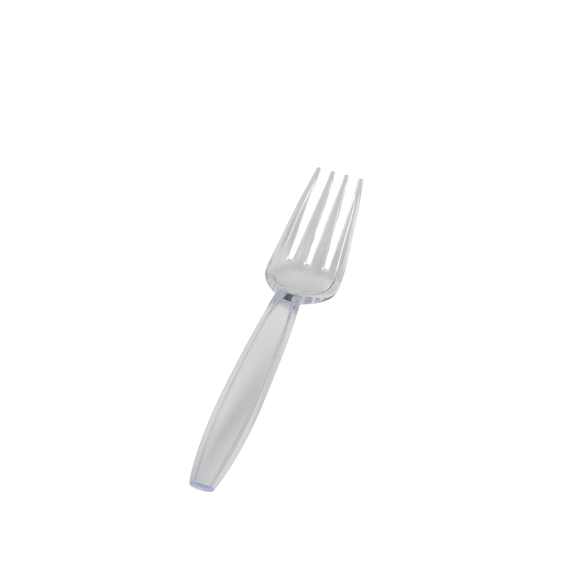 Extra Heavy Cutlery-Forks, Clear — Case of 1000 (Item 2503-CL)