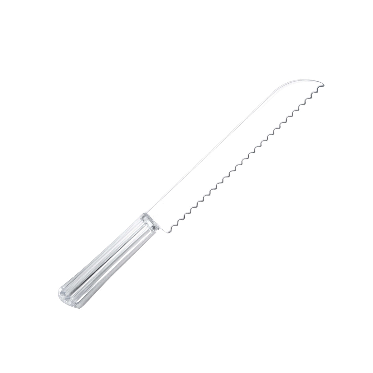 Bread Knife, Clear — Case of 48 (Item 3303-CL)