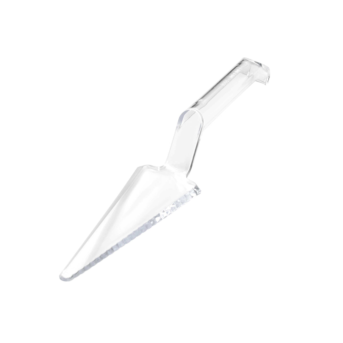 Cake Server, Clear — Case of 48 (Item 3308-CL)