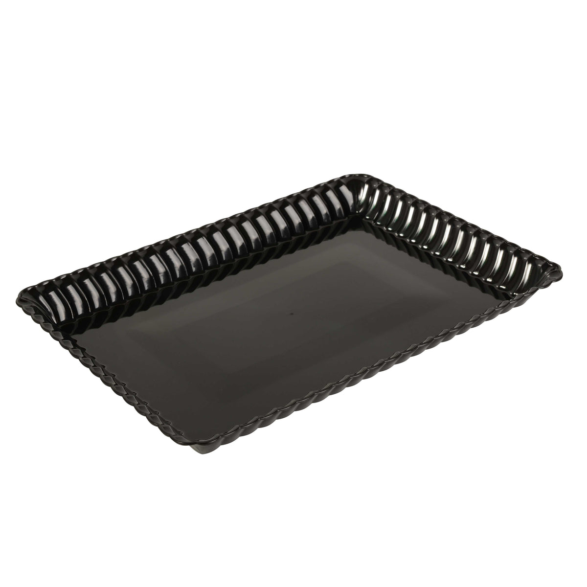 9"X13" Serving Tray-Bulk, Black — Case of 48 (Item 294-BK)
