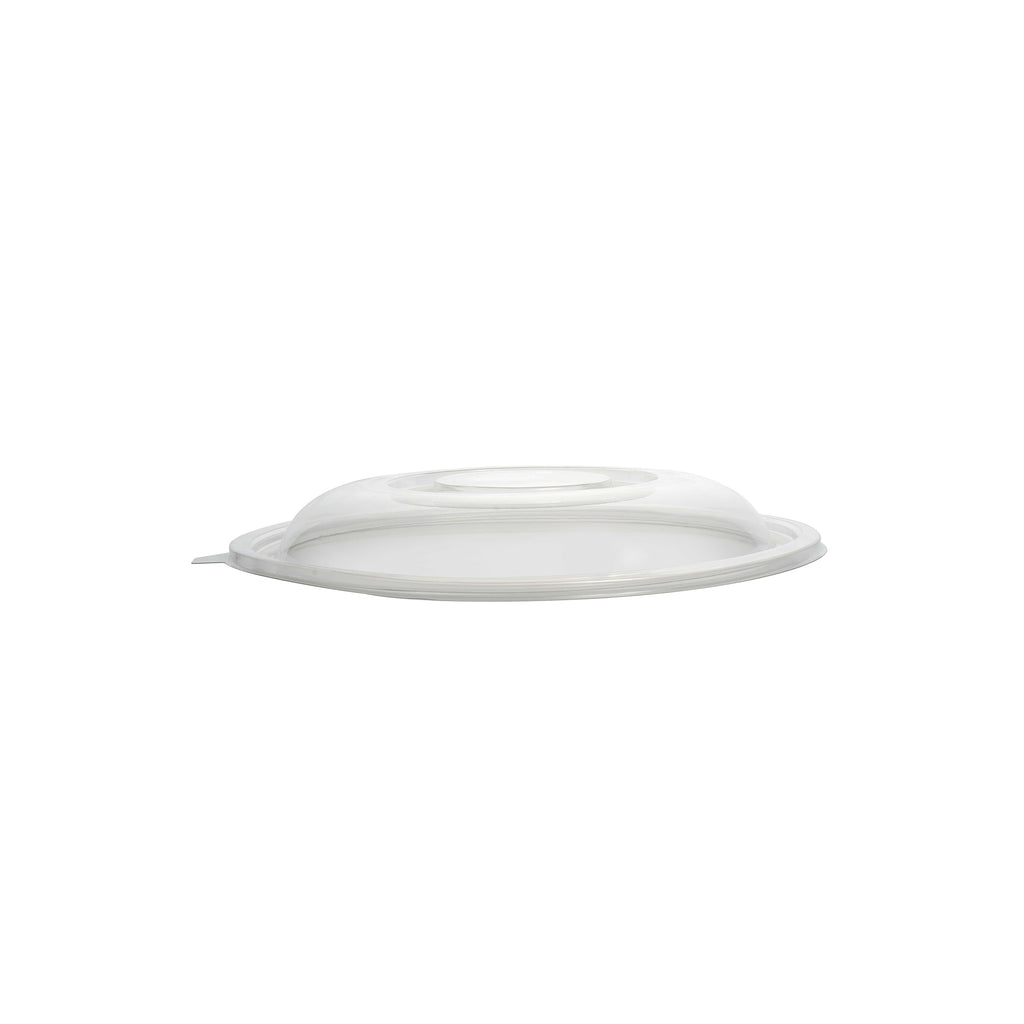 Dome PET Lid - Fits 24 oz. Salad Bowl, Clear — Case of 100 (Item 5024-L)