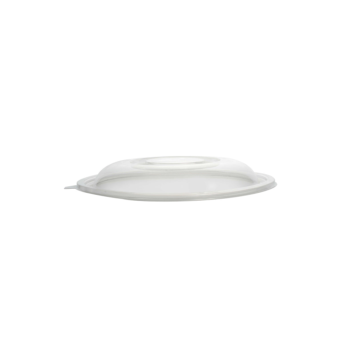 Dome PET Lid - Fits 24 oz. Salad Bowl, Clear — Case of 100 (Item 5024-L)