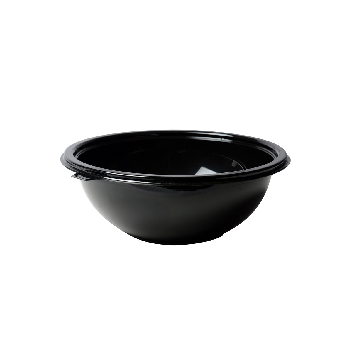 48 oz. Salad Bowl PET, Black — Case of 50 (Item 5048-BK)