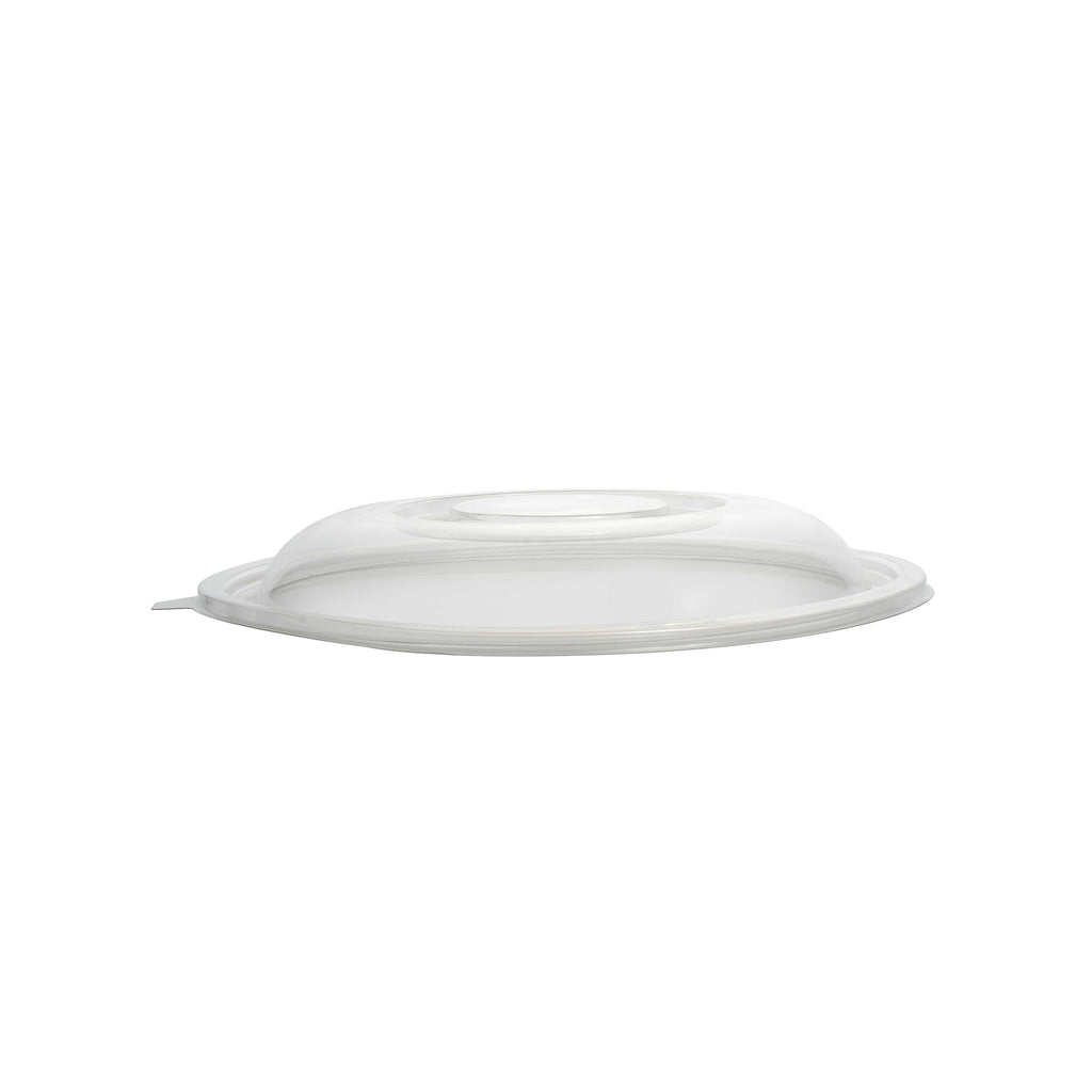 Dome PET Lid - Fits 48 oz. Salad Bowl, Clear — Case of 50 (Item 5048-L)