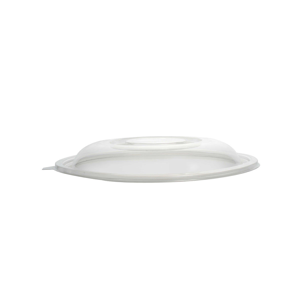 Dome PET Lid - Fits 48 oz. Salad Bowl, Clear — Case of 50 (Item 5048-L)