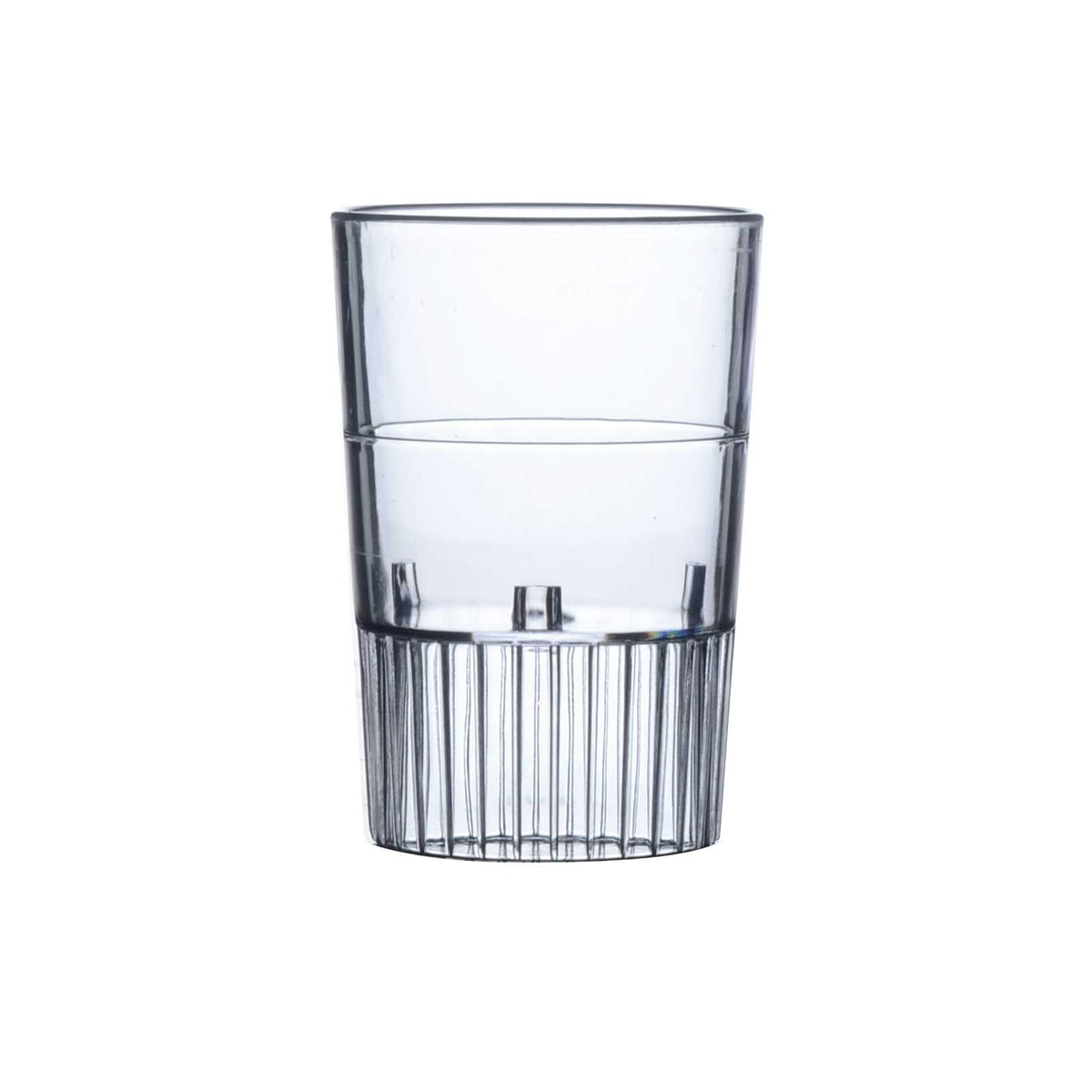 1 oz. Neon Shooters, Clear — Case of 500 (Item 4110-CL)