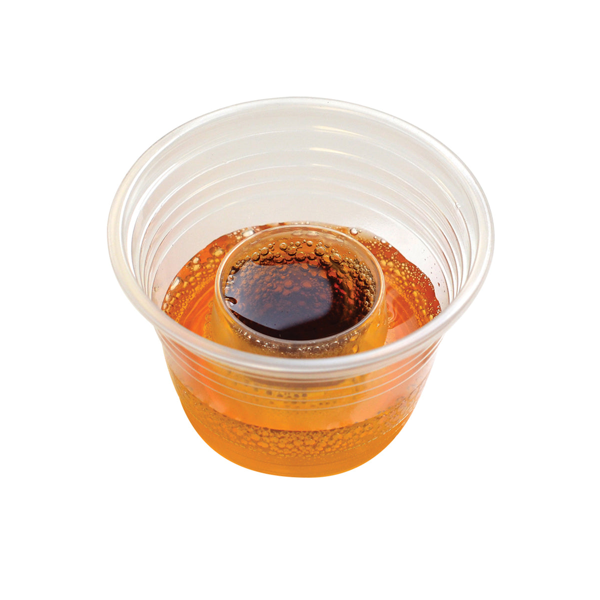 Blasters,1 oz. Inner & 2.75 oz. Outer, Clear — Case of 500 (Item 4112-CL)