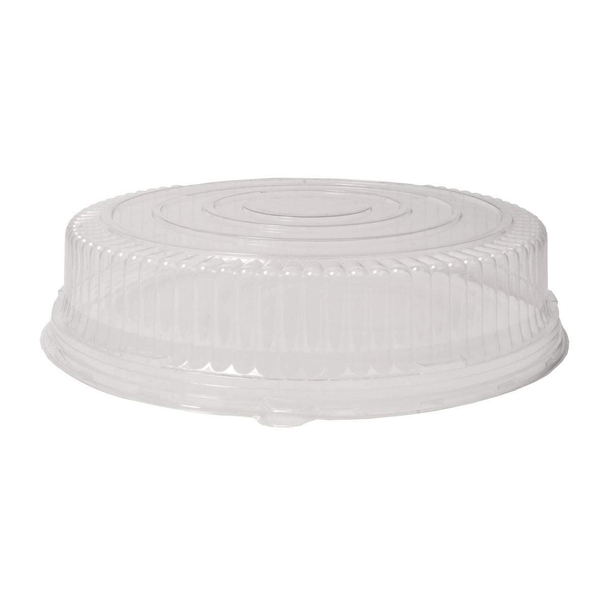 18" Dome Lid PET- 3.5", Clear — Case of 25 (Item 9801-L)