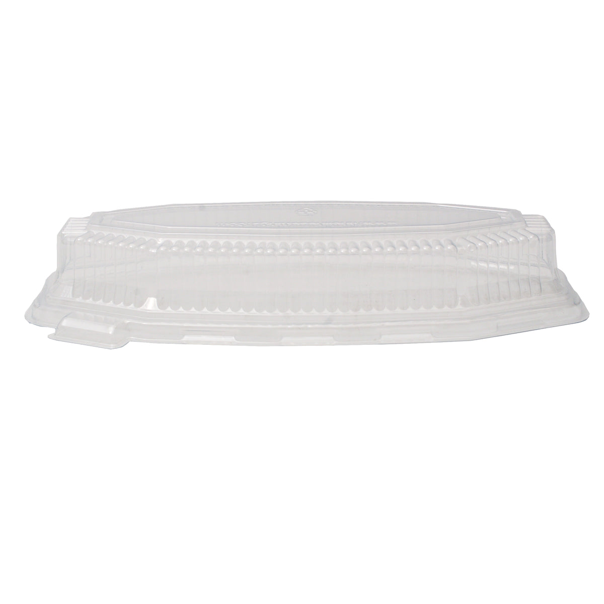 15 oz. Serving Boat Dome Lid PET, Clear — Case of 150 (Item 9215-L)