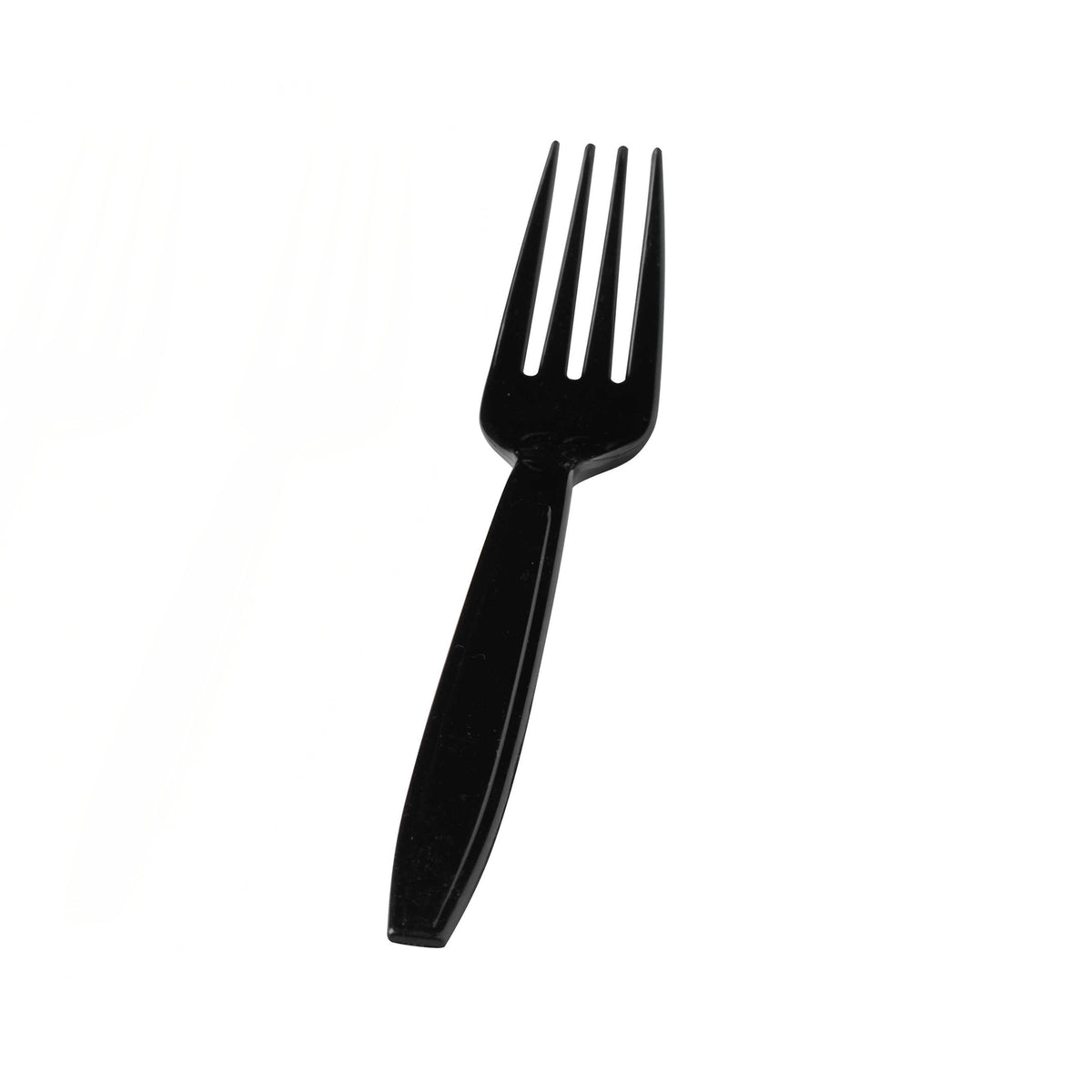EXTRA HEAVY CUTLERY - FORKS BLACK, CLEAR, WHITE