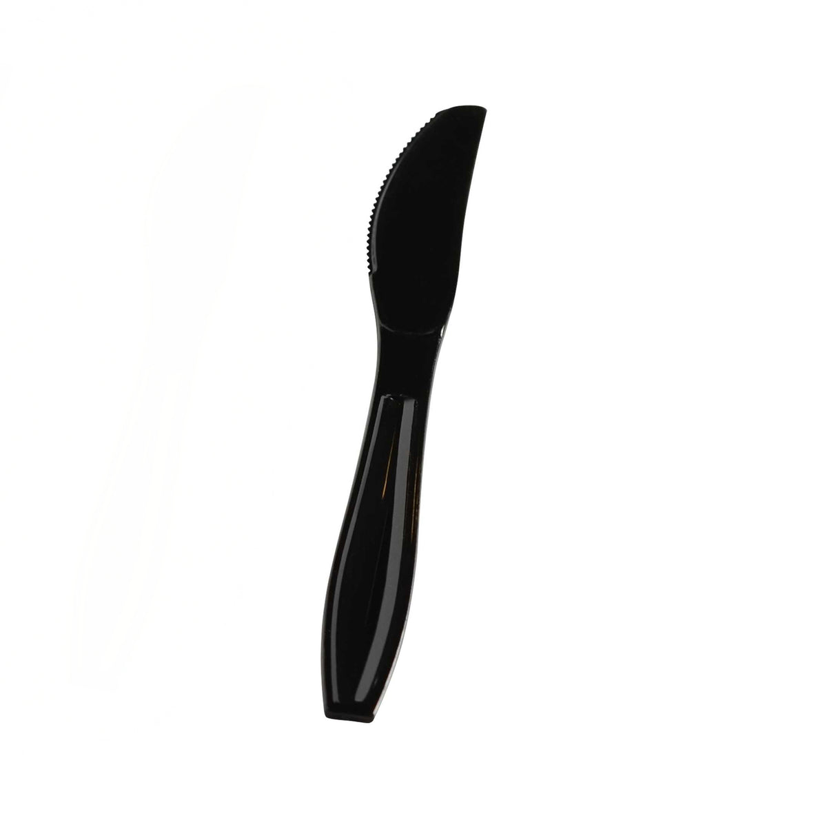 EXTRA HEAVY CUTLERY - KNIVES BLACK, CLEAR, WHITE