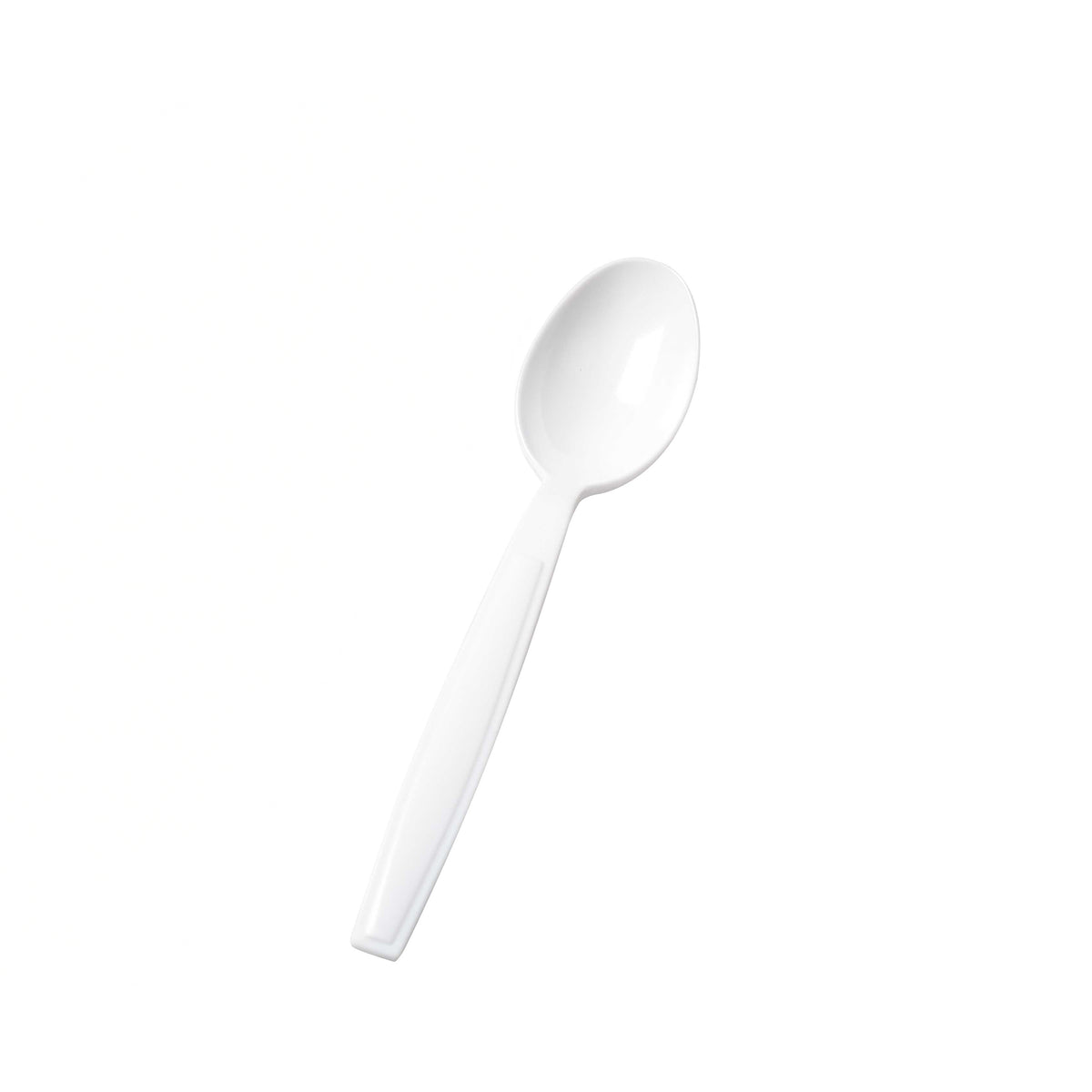 Extra Heavy Cutlery-Spoons, White — Case of 1000 (Item 2522-WH)