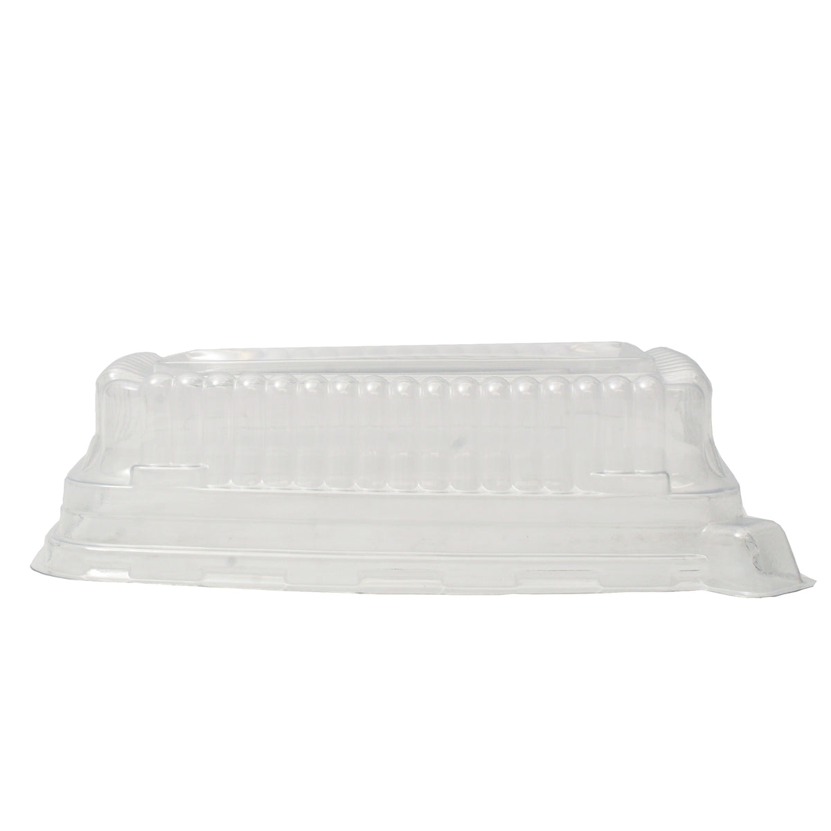 5" X 7" Snack Tray Dome Lid PET, Clear — Case of 48 (Item 9257-L)