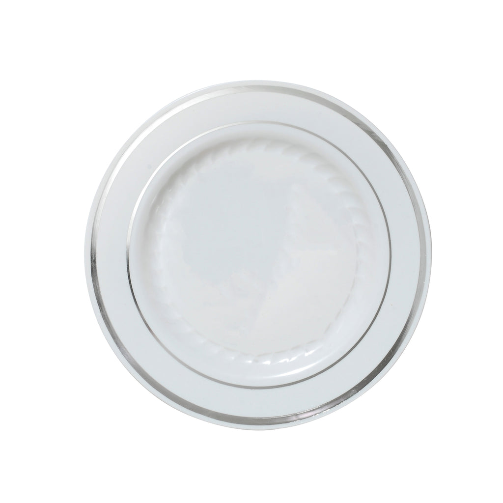 6" Plate, White — Case of 150 (Item 506-WH)