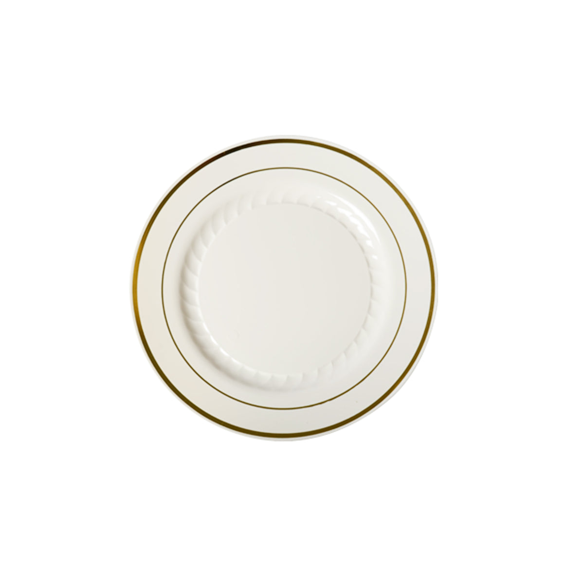 6" Plate, Bone — Case of 150 (Item 506-BO)