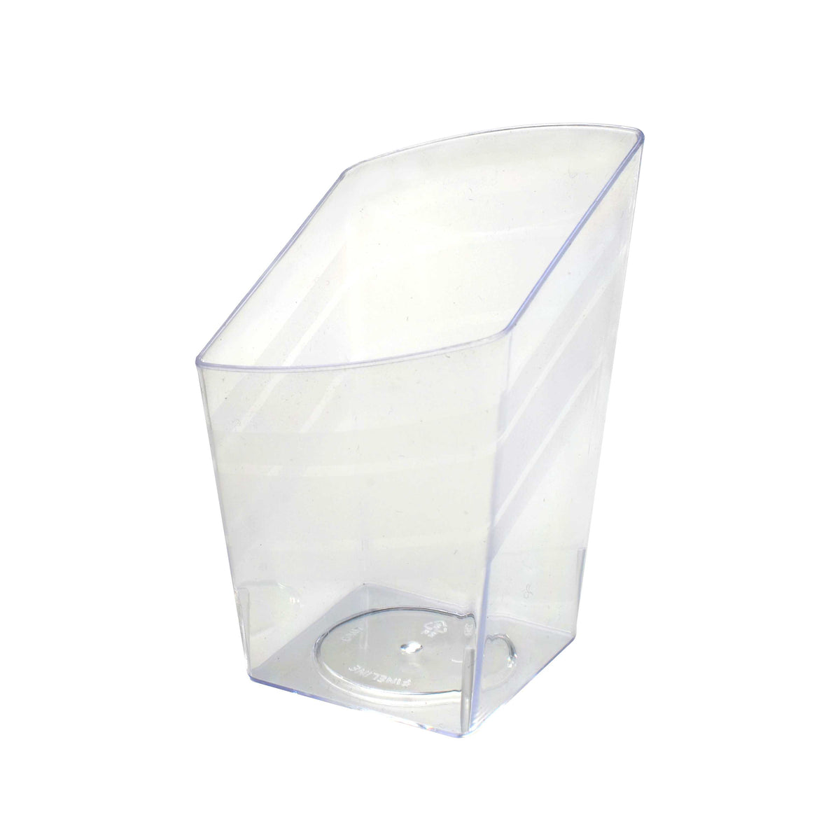 2.2 Oz.Tiny Trifles (Slanted Tumbler), Clear — Case of 200 (Item 6407-CL)