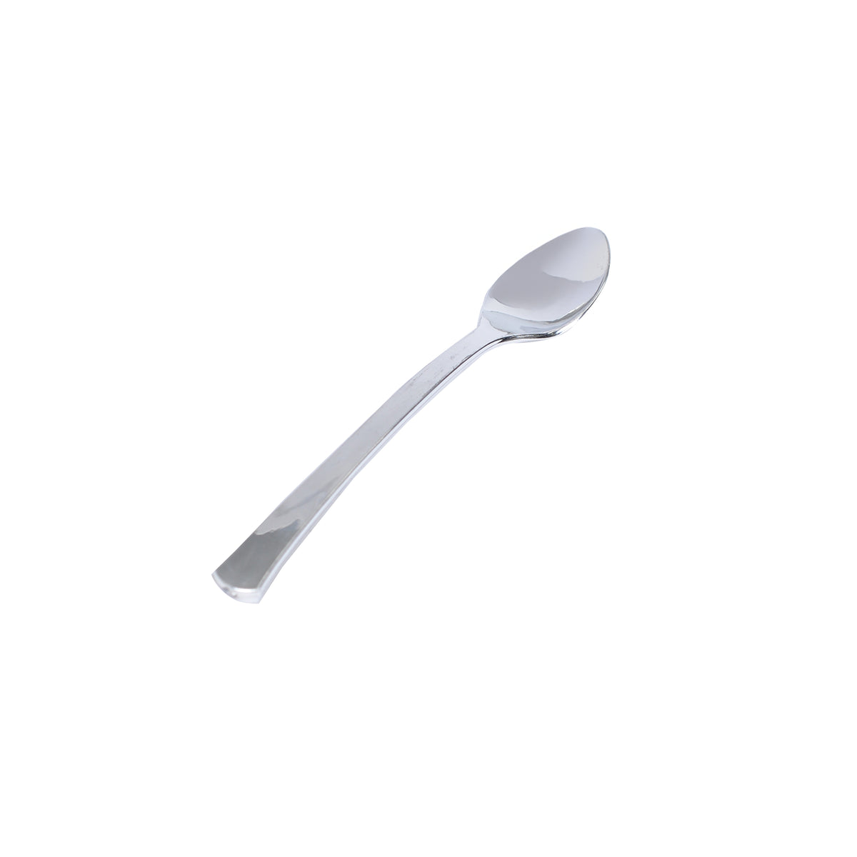 4" Tiny Tasters (Spoons), Silver — Case of 960 (Item 6501-SV)