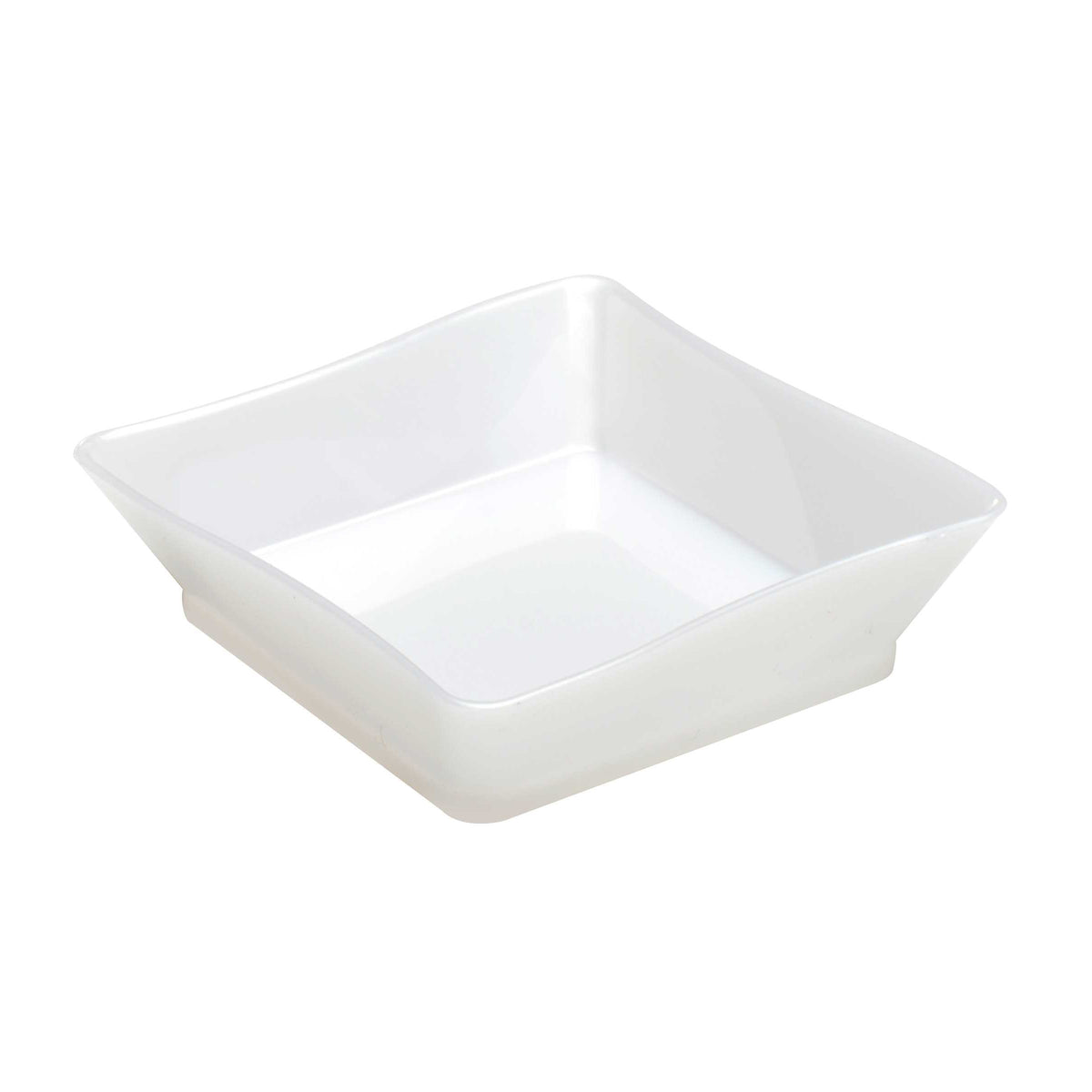 2.25" X 2.25" Tiny Trays, White — Case of 200 (Item B6201-WH)