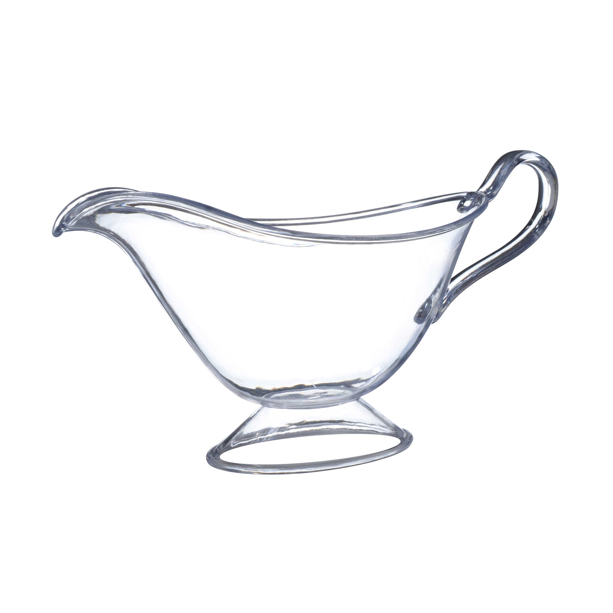 Gravy Boat 16.9 oz., Clear — Case of 12 (Item 3700-CL)