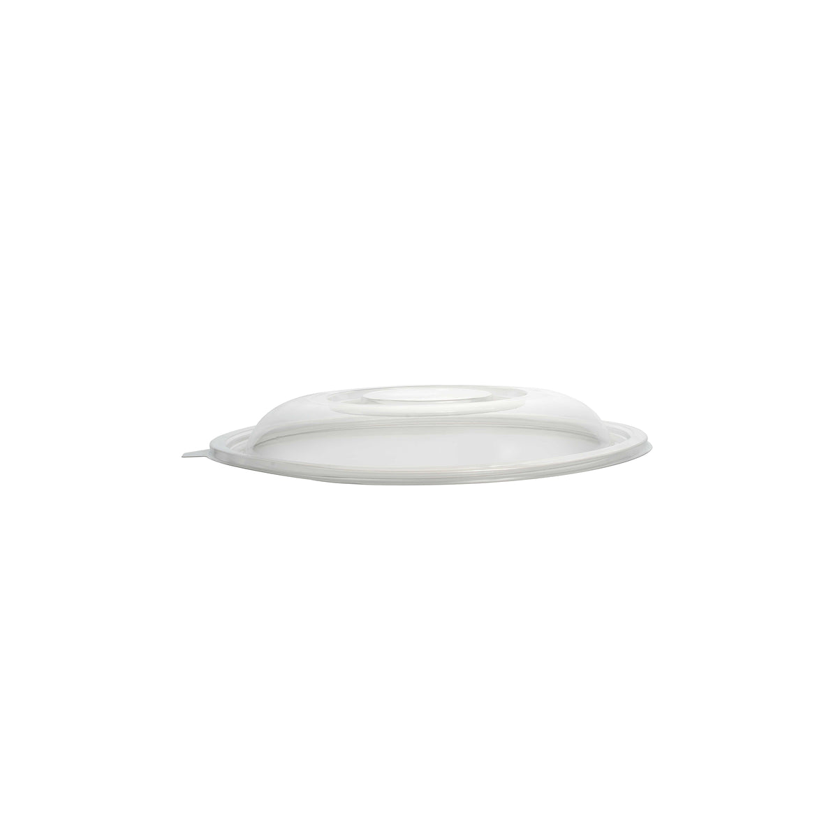 Dome PET Lid - Fits 12 & 16 oz. Salad Bowl, Clear — Case of 200 (Item 5016-L)