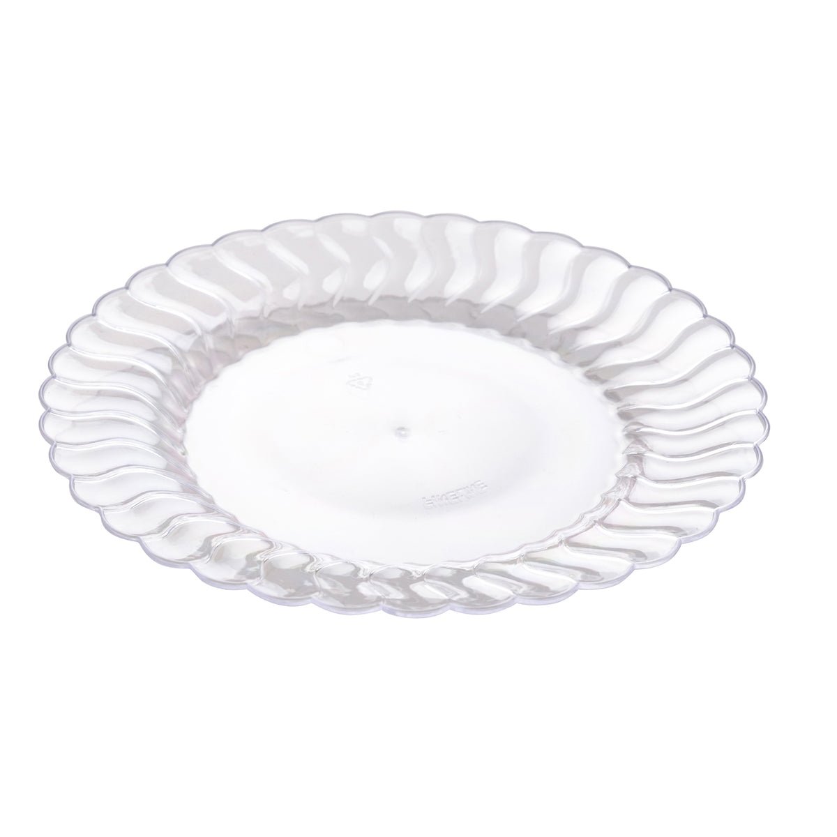 9" Premium Plates, Club Pack, Clear — Case of 300 (Item 1105050)