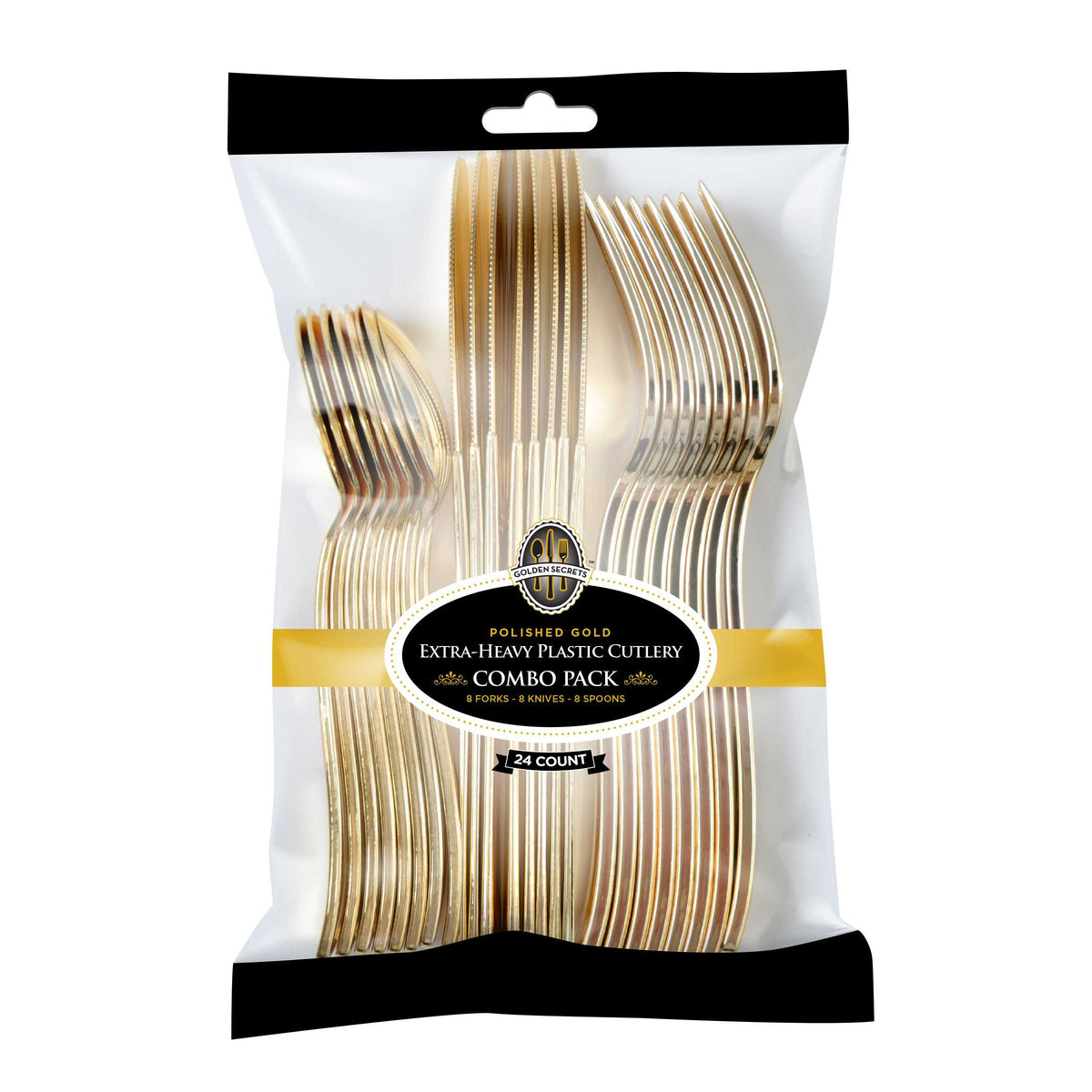 Heavy Weight Combo 24Ct, Gold — Case of 384 (Item 7650)