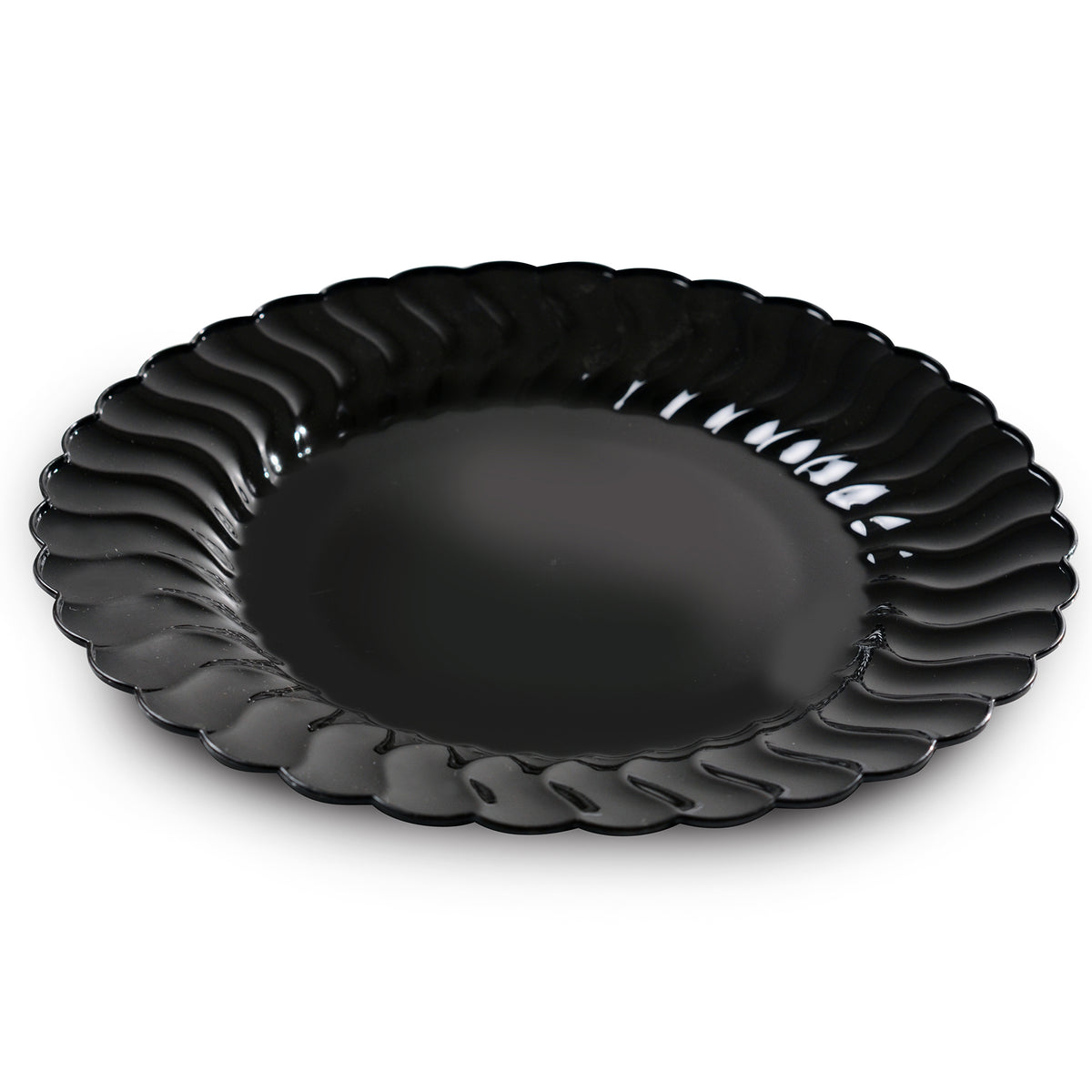 9" Premium Plates, Club Pack, Black — Case of 300 (Item 1106050)